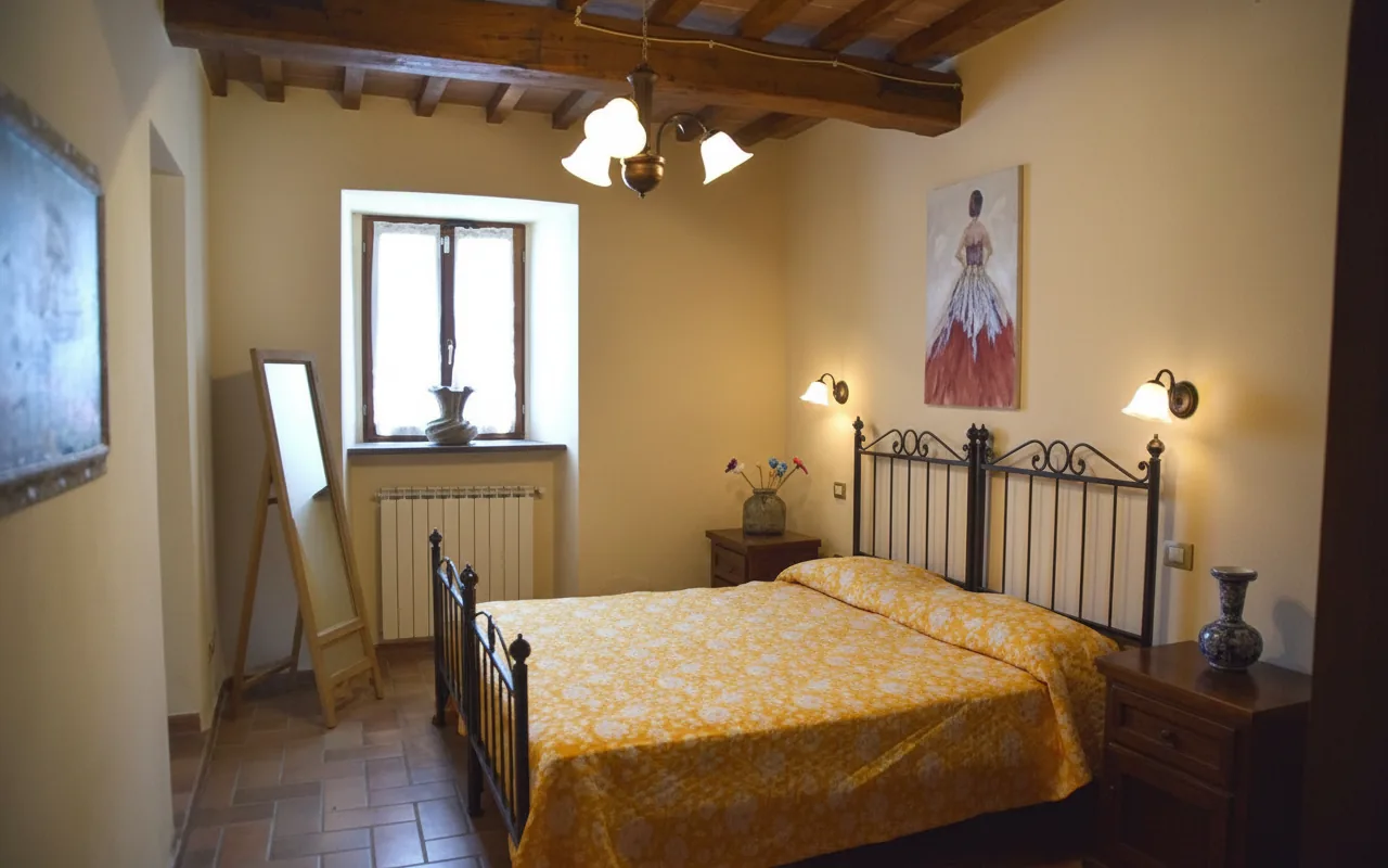 Camera con bagno privato — CASA CRESTA, Gubbio (Umbria) (foto 43)